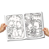 Colour Me Comfy – Buddy Bear- Bear-Themed Colouring Book for Kids, Teens, and Adults | Simple Bold Outlines, Relaxing and Cozy Designs