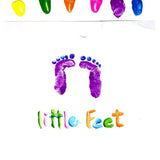Little Fingers Flouro Rainbow Finger Paint Tubes (Set Of 6)
