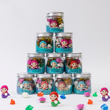Mermaid Playdough Jar - Mermaid Themed