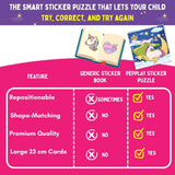 Mosaic Sticker by Number - Magical Unicorn