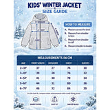 Ivory & Brown Plane Quilted Bomber Winter Jacket for Kids