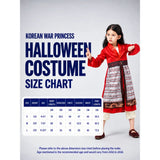 Korean War Princess costume,Kids Halloween Costume Fancy Dress Up