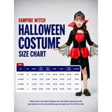 Vampire Witch Theme Kids Halloween Costume