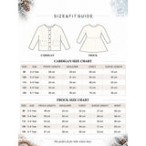 White Strawberry Cardigan & White-Red Ruffle Frock, Winterwear 2 Pcs Set for Girls