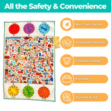 Berrybee I Spy Mat–Detective & Educational Game for Kids 6-10