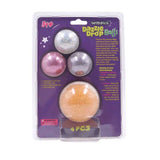 Dazzle Drop Balls: Glitter Squishy Balls – Set of 4 (Holographic, Pink, Silver & Gold) Stress Relief & Sensory Play | Sticky, Squishy & Sparkly Fun for Kids & Adults