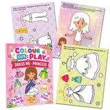 Colour Cut Play: Dress Me Princess- A Creative Sticker Activity Book for Kids Ages 4–8