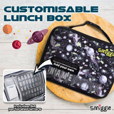Smiggle NE LBOX SQ ATTACH ID FLY HI FLY HI BLACK
