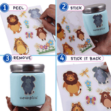 Travel Activity Tin – Activities to Go | Mess-Free Travel Fun | Reusable Sheets & Coloring Pad | Compact & Portable | Screen-Free Creativity On-the-Go