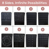 Berrybee 8-in-1 Montessori-Inspired Pre-Writing Board, Educational & Durable (Tamil)