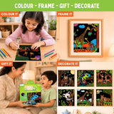 PepPlay Velvet Coloring Cards (Wild)