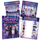 K- POP Style and Fashion Activity Book for Kids Age 8–12 years- Design Trendy Outfits, Create Idol Looks, Color Fashion Pages, Solve Puzzles & Have Fun!