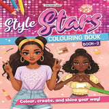 Style Stars Fashion Colouring Book for Girls, Kids and Teens: Book 2 |Fun and Trendy Illustrations to Color for Girls of all Ages