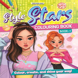 Style Stars Fashion Colouring Book for Girls, Kids and Teens: Book 1 | Fun and Trendy Illustrations to Color for Girls of all Ages
