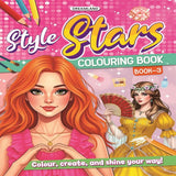 Style Stars Fashion Colouring Book for Girls, Kids and Teens: Book 3 |Fun and Trendy Illustrations to Color for Girls of all Ages