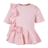 Pink Pemplum Top