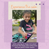 Velvet Colouring Posters - Melodies Of Music