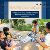 Velvet Colouring Posters - City On Water