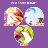 Mosaic Sticker by Number - Circus Carnival