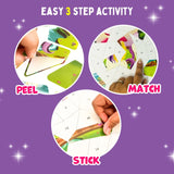 Mosaic Sticker by Number - Magical Unicorn