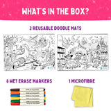 Recolourables Colour & Wipe Placements - Magical Land