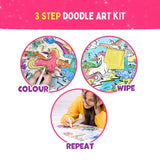 Recolourables Colour & Wipe Placements - Magical Land