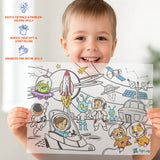 Recolourables Colour & Wipe Placements - Space Saga