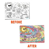 Recolourables Colour & Wipe Placements - Space Saga