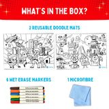 Recolourables Colour & Wipe Placements - Super Power