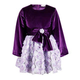 Purple Rose Dress