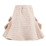 Bow Flared Skirt