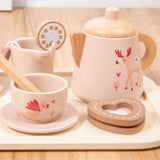 Wooden Afternoon Tea Set