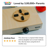 Wooden Gas Stove Toy