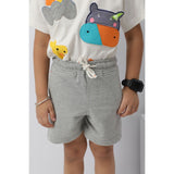 Grey Mel. Shorts