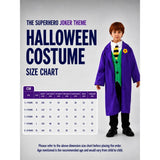 The Superhero Joker Theme Kids Halloween Costume