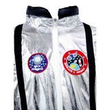 Shiny Silver Astronaut, Unisex Halloween Costume Fancy Dress Up for Kids