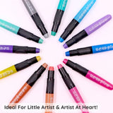 Metallic Silk Crayons