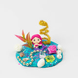 Mermaid Playdough Jar - Mermaid Themed