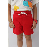 Red shorts