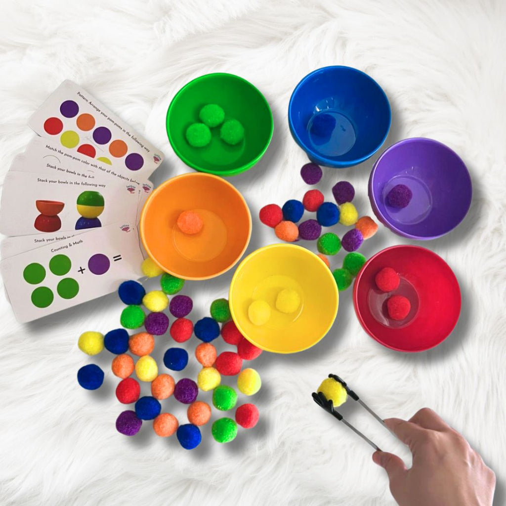 Rainbow Sorting Activity Set for Kids – Popup Kids