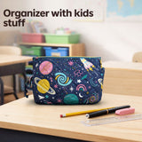 3-Zip Toiletries Organizer - Outer Space
