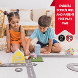 Kids Build your Own City 50 pieces Road Track