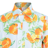 Orange Print Shirt