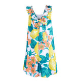 Lemon Tropical Dress