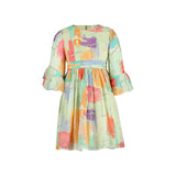 Abstract Embellished Dress