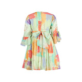 Abstract Embellished Dress