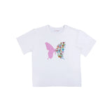 Butterfly Floral T Shirt