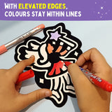 Colour in Velvet - Unicorn & Fairies