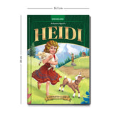 Heidi- Illustrated Abridged Classics for Children with Practice Questions