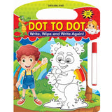 Write and Wipe Book - Dot to Dot